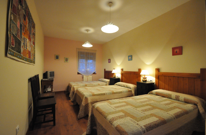 Hotel Rural Aguallevada | Habitación Triple